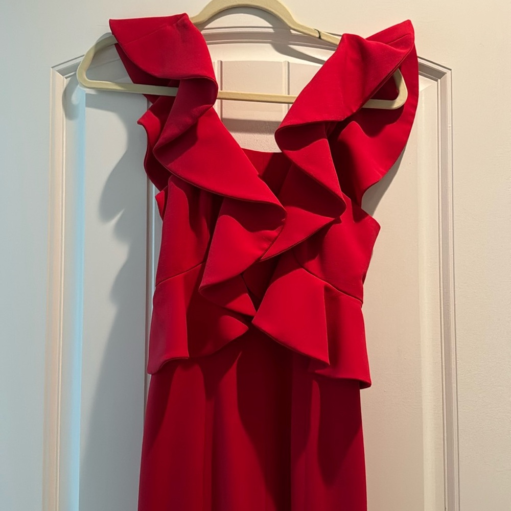Beautiful red gown